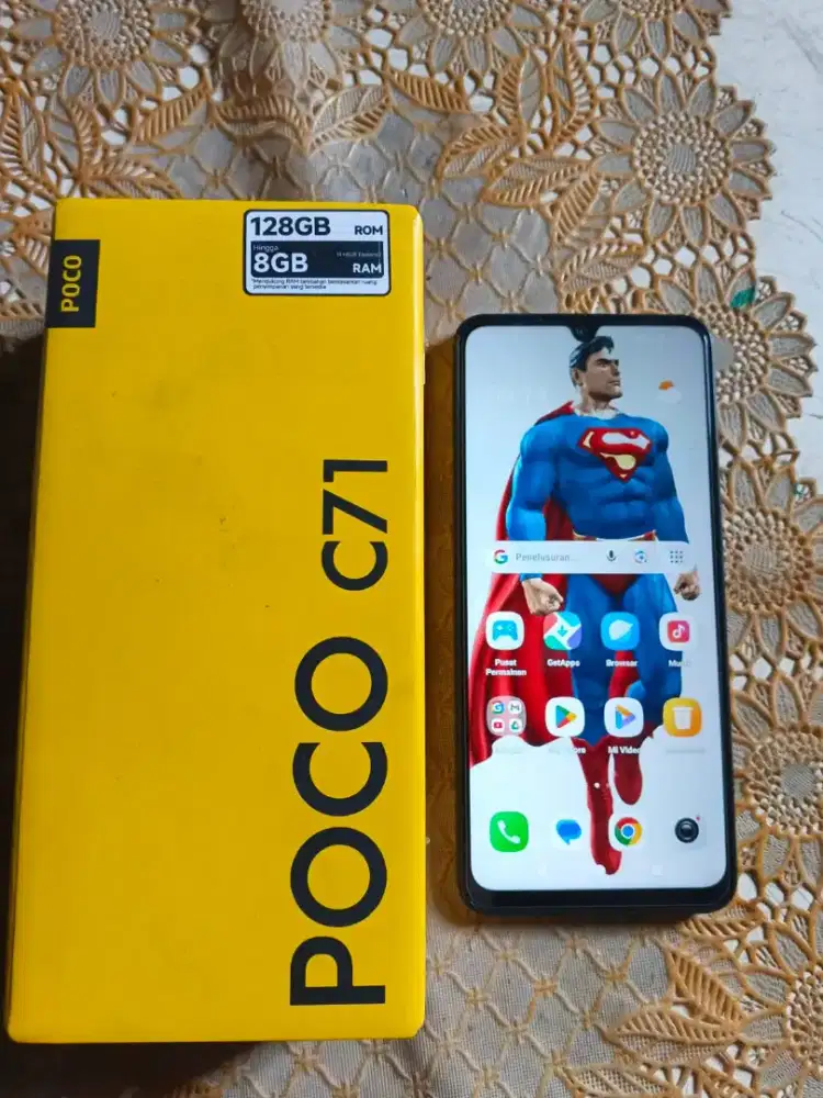 poco c71(4+4/128gb)fulset mulus android 15 mahar/cari kembalian net