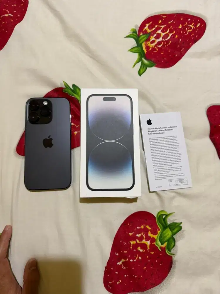 I Phone 14 Pro 256GB space black bekas