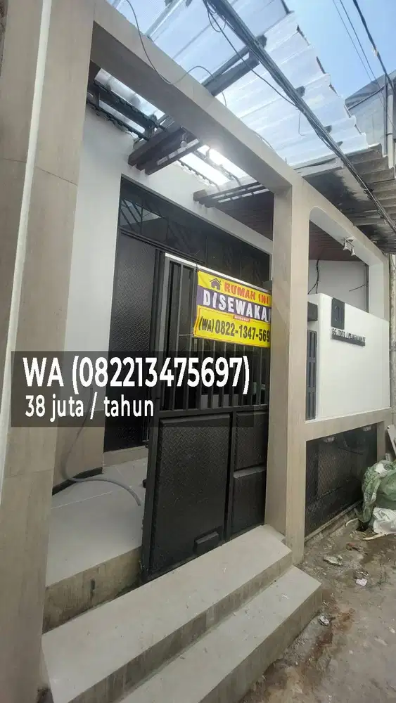 Disewakan / Dijual Rmh Renovasi Baru dalam GG disekitar Pejagalan Raya