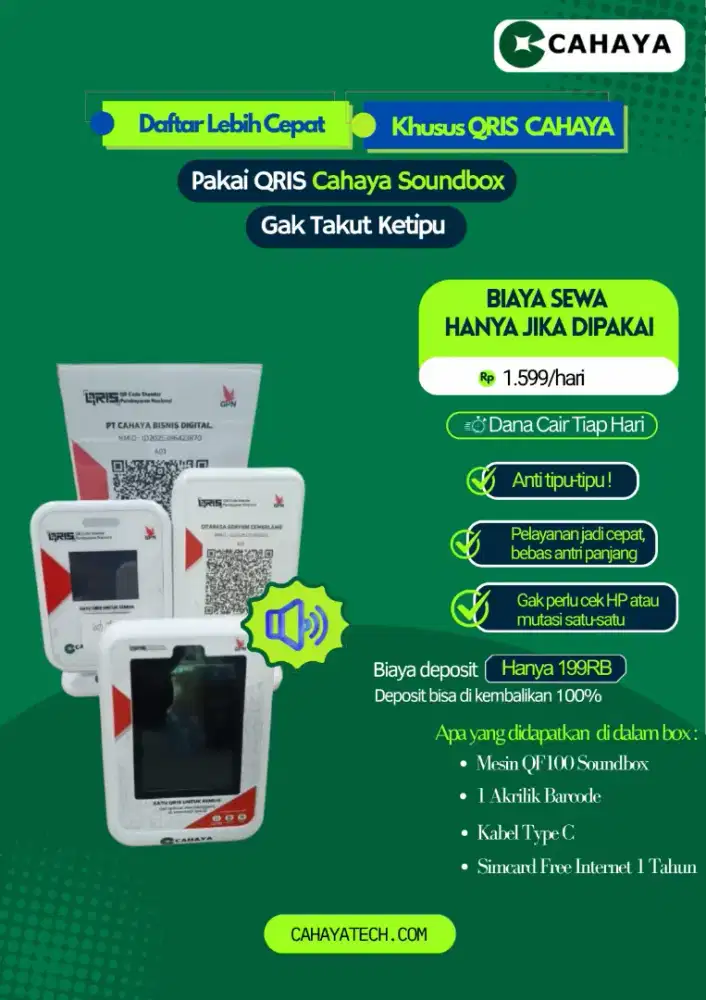 QRIS Soundbox PT CBD