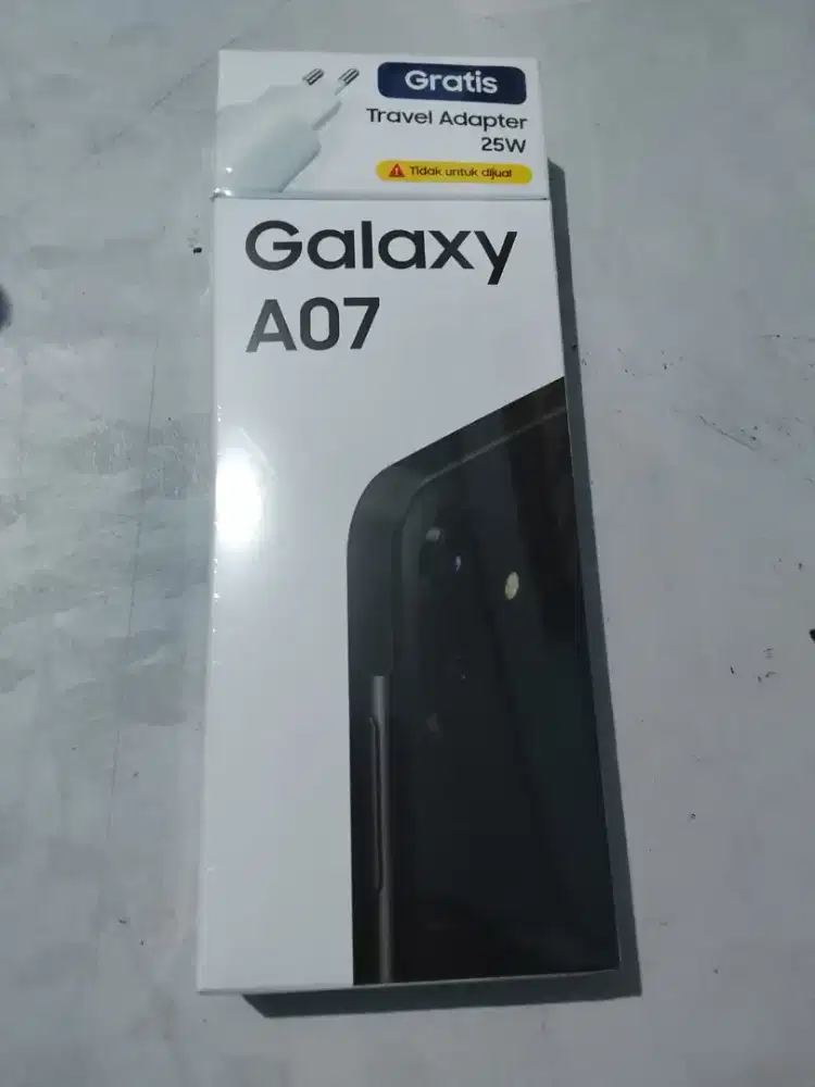 Samsung Galaxy A07 Hitam RAM 4/128 Gb