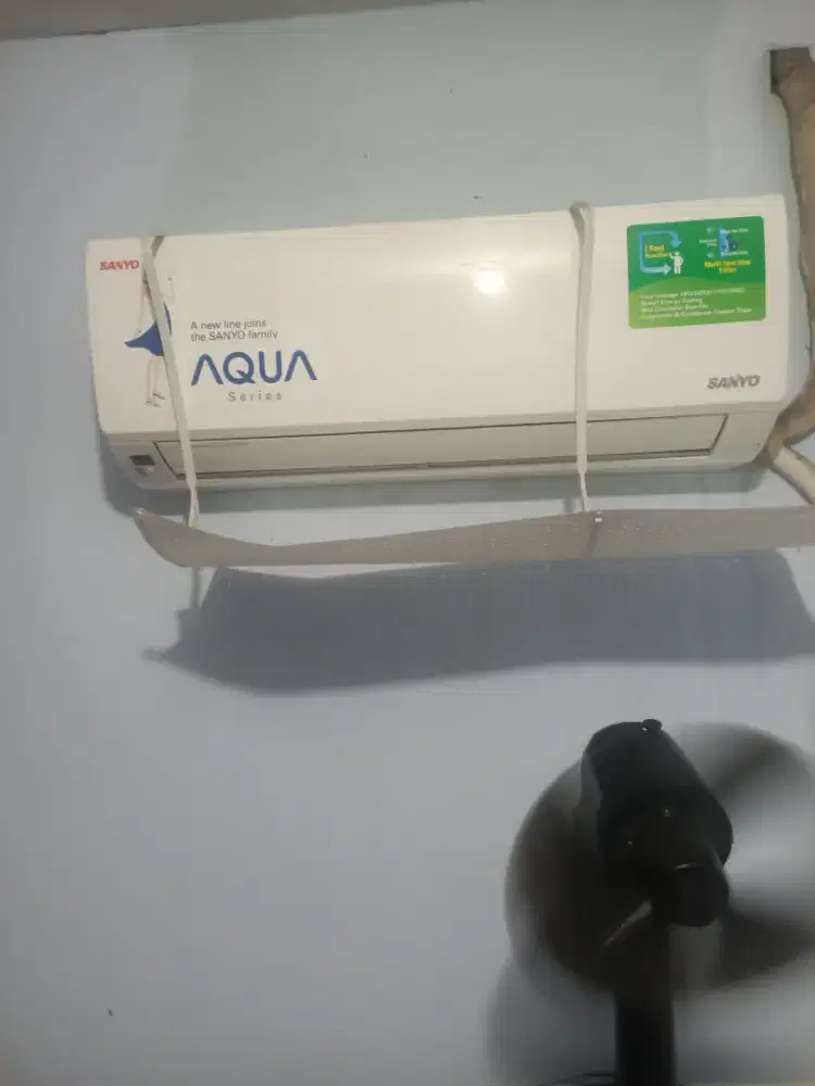 AC Sanyo Aqua edisi pindah rumah