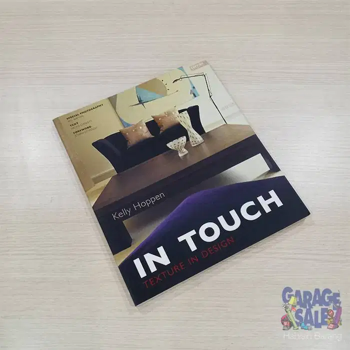 IN TOUCH Texture In Design Kelly Hoppen #buku design interior