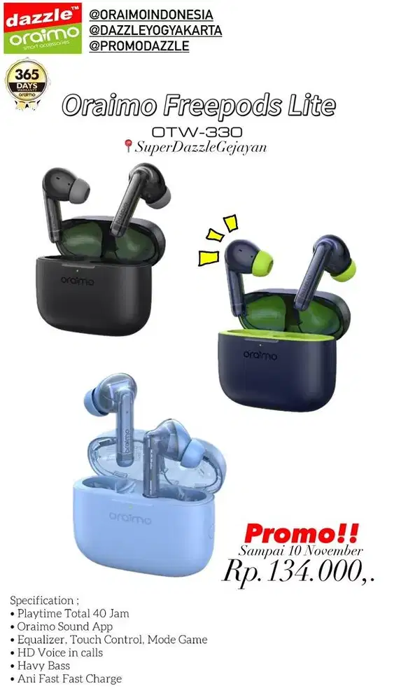 TWS Freepods Lite OTW-330