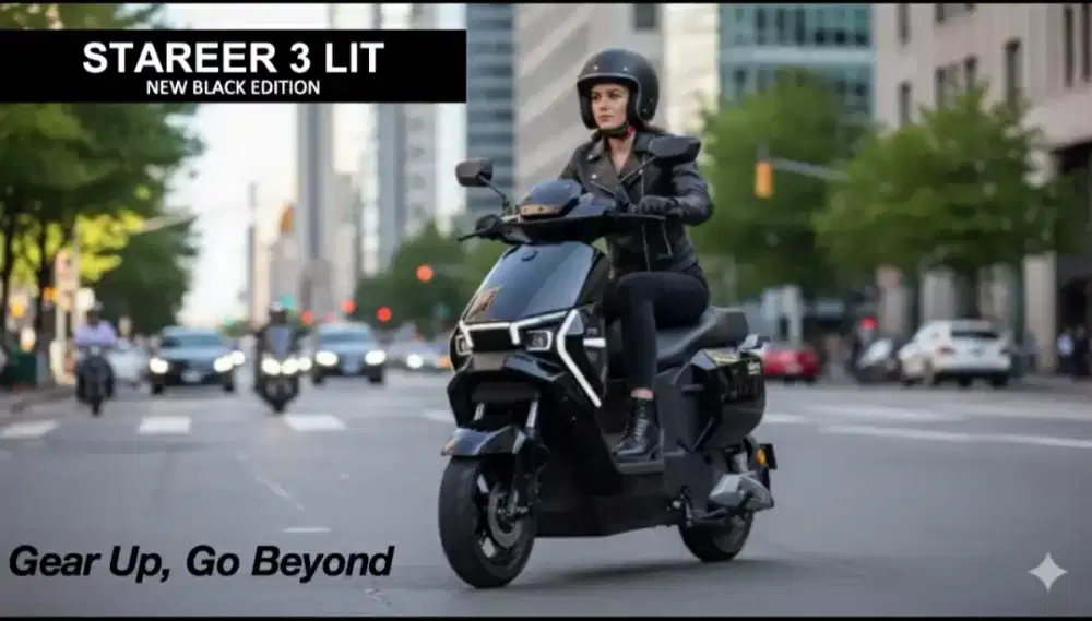 SEPEDA LISTRIK OFERO STAREER 3 LIT