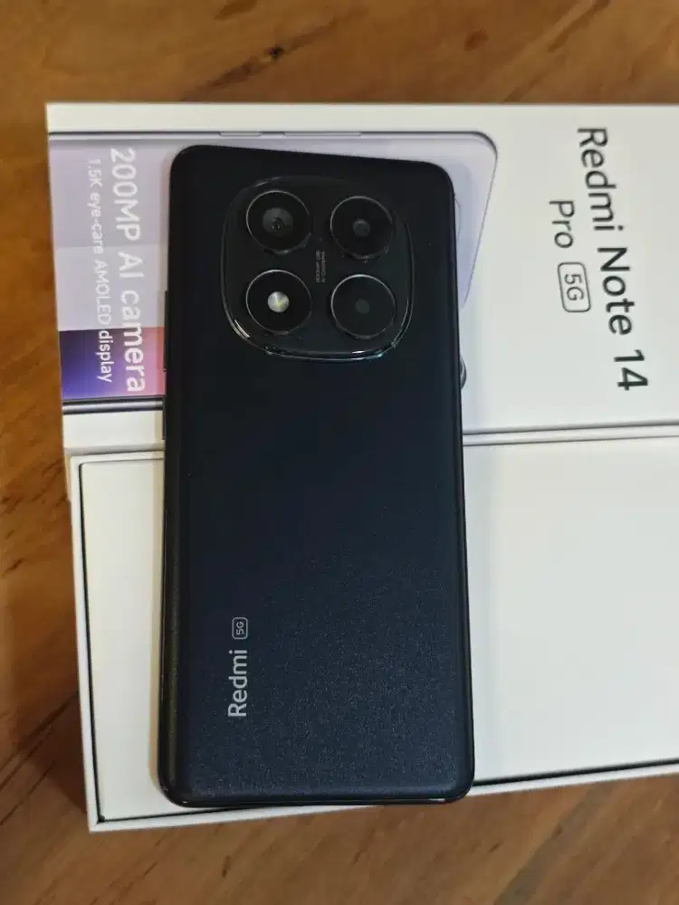 Redmi note 14 pro 5g 8/256 second resmj Mei 2026