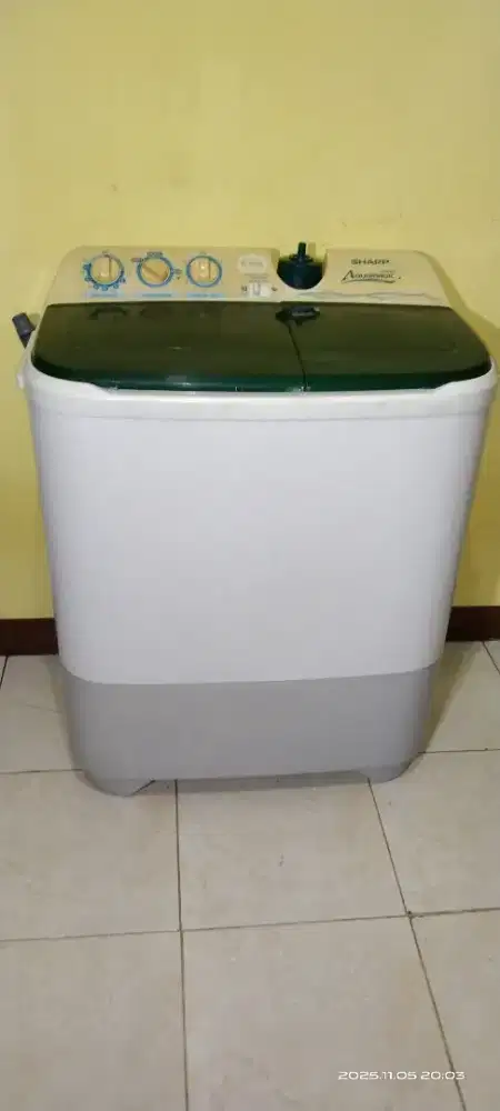 Mesin cuci merk Sharp kapasitas 10kg NORMAL NO MINUS