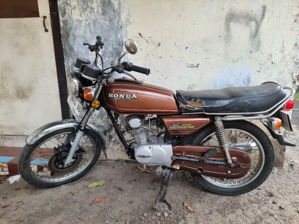 Gl platina Brown  tangan pertama