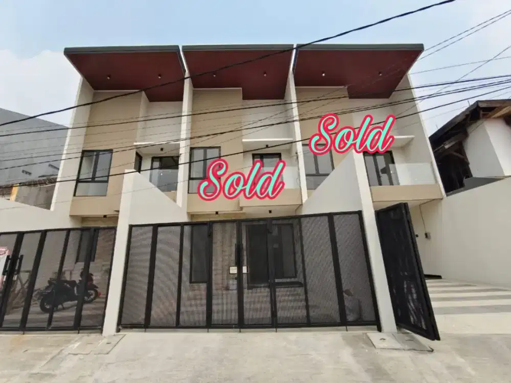 Rumah Baru Minimalis Modern Siap Huni di Semampir Tengah Sukolilo Surabaya Timur