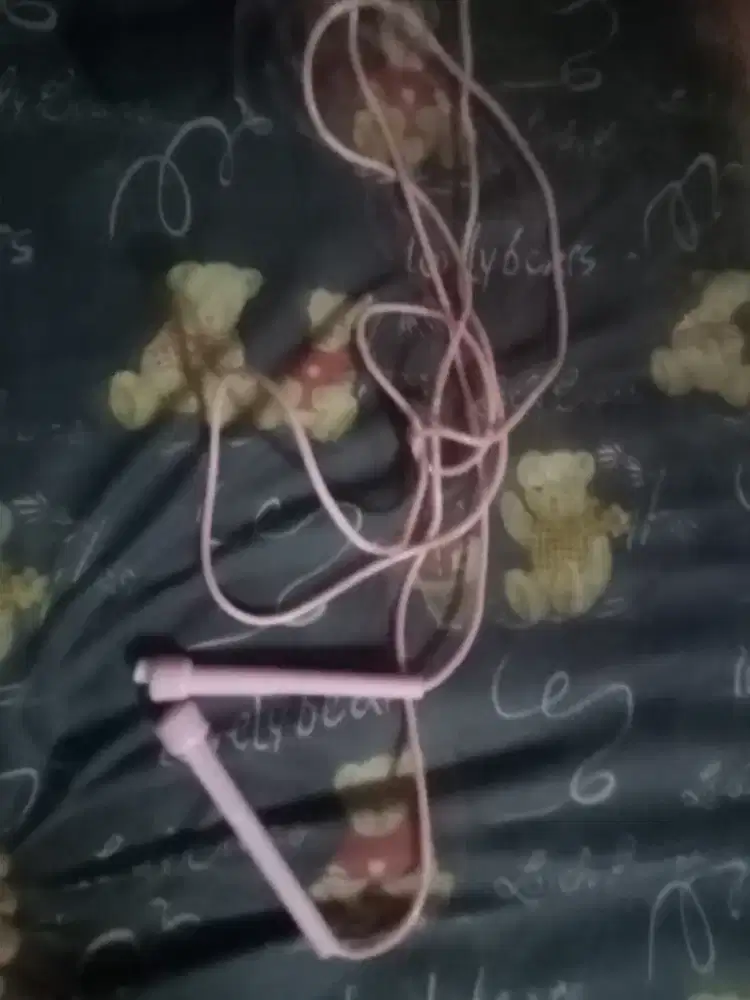 Lompat tali warna pink