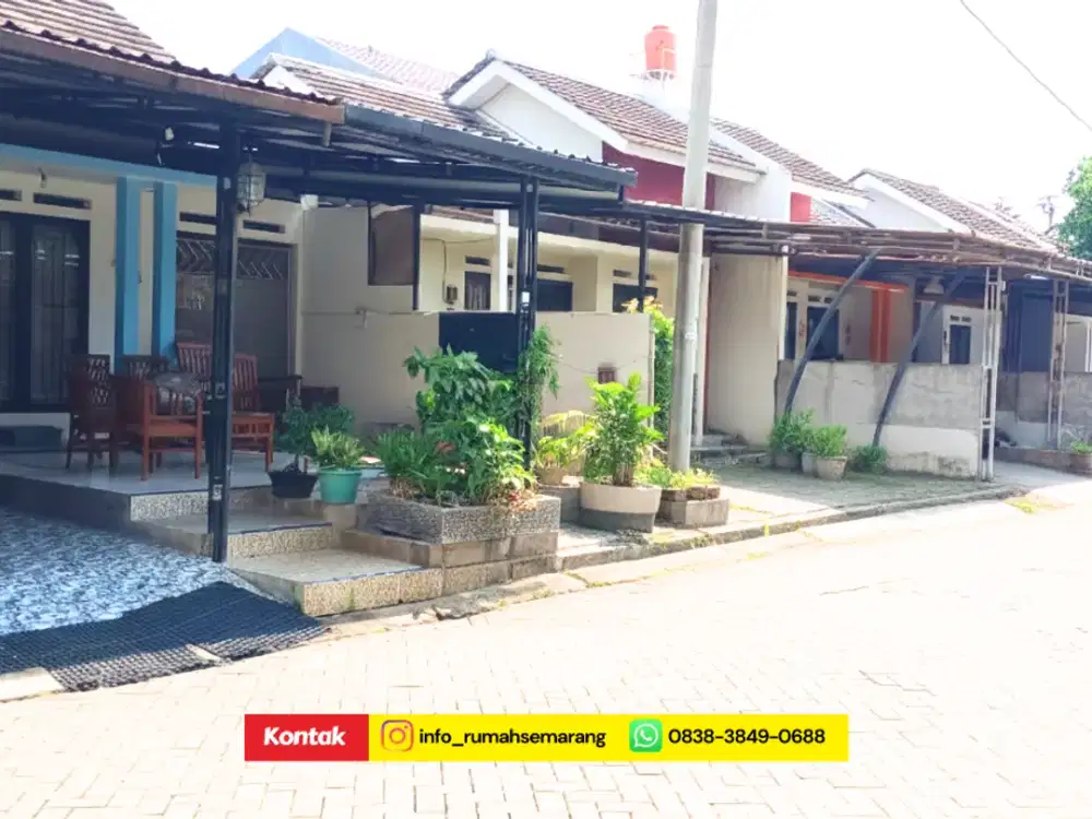 Rumah 1 Lantai Siap Huni nyaman Lokasi dipusat kota Pedurungan, Semarang