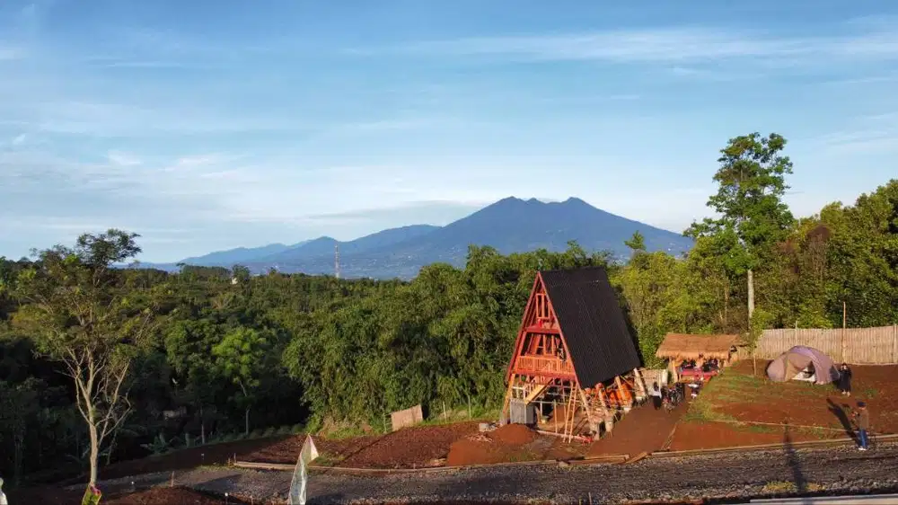 Dijual Tanah Kavling Slow Living Kalamaya Ecolodge Puncak Bogor