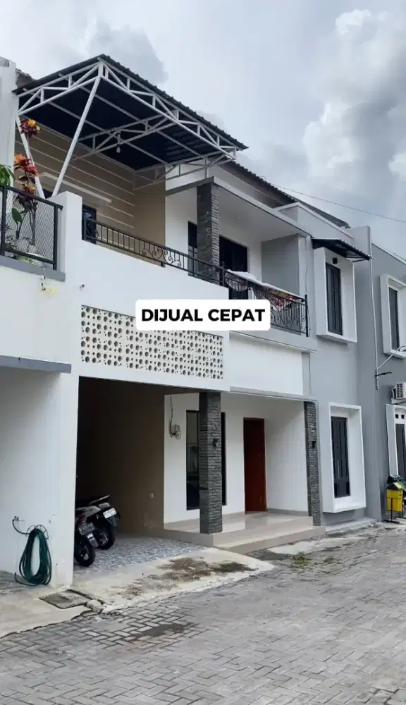 DIJUAL RUMAH MINIMALIS ONE GATE SYSTEM 2 LANTAI