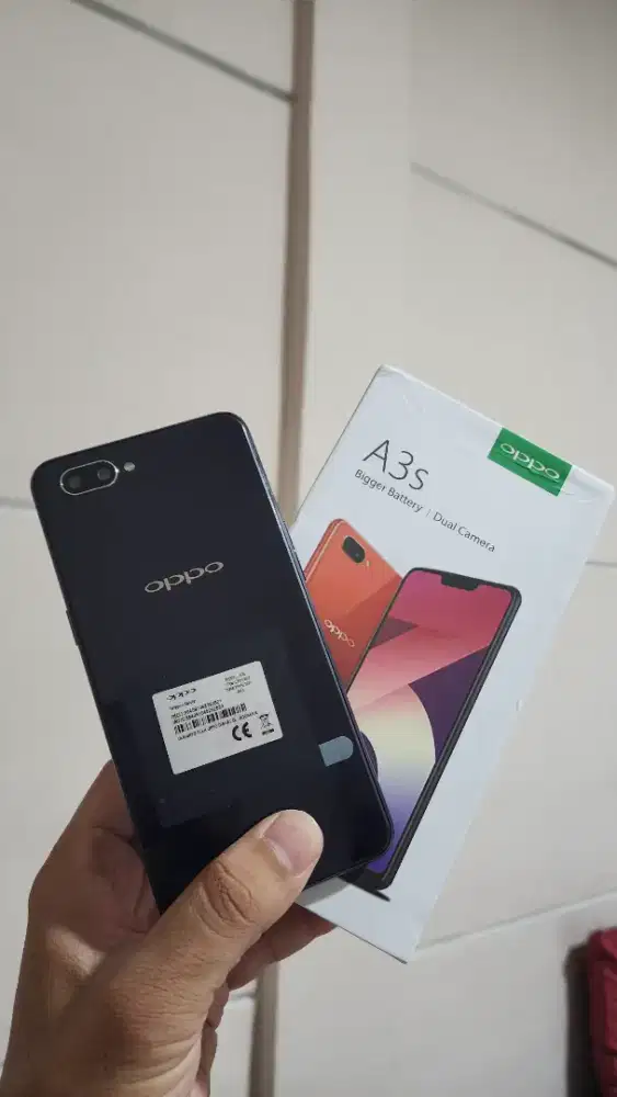Oppo A3S FULLSET Mulus