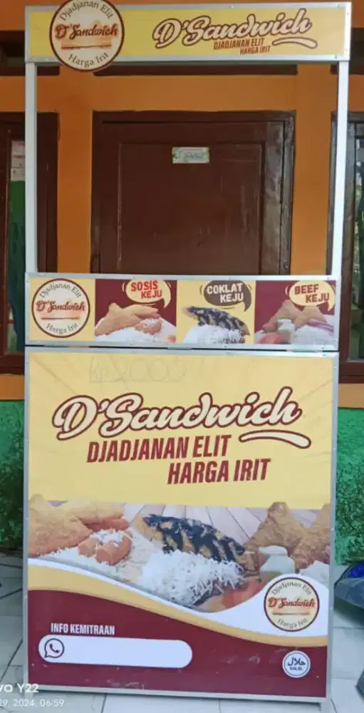 Dijual Booth Dagangan Portable Baleendah Nego