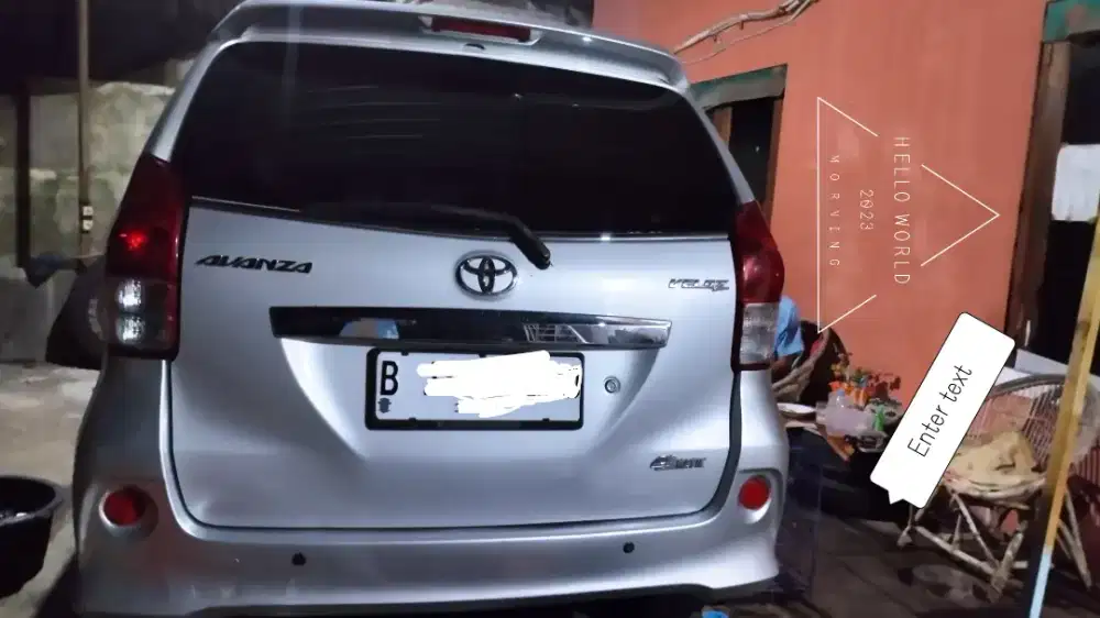 Avanza Veloz Murah normal Matic apa adanya Mesin Prima pajak off