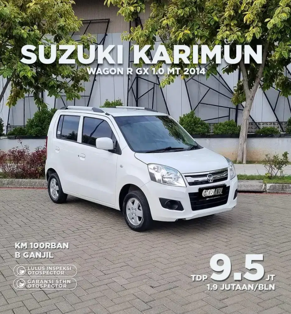 Karimun Wagon R GX 1.0 MT Pmk 2015
