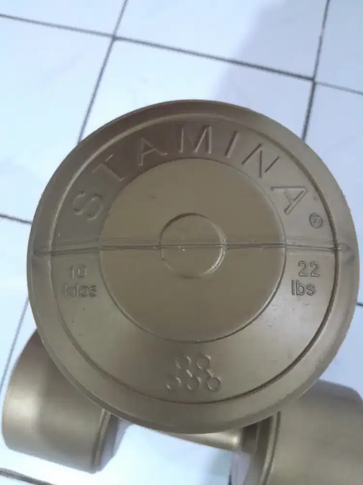 2pcs Dumbel plastik 10kg