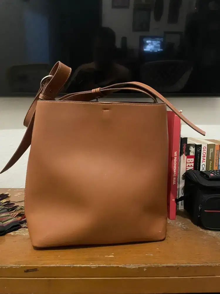 Mango short handle shopper bag