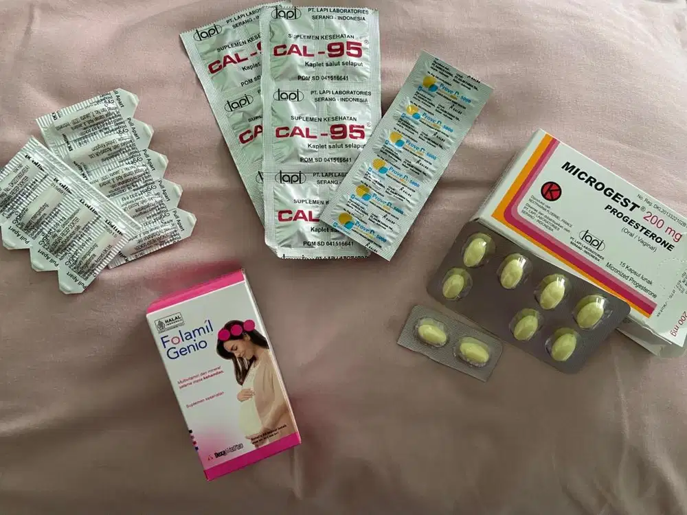 Penguat kandungan dan vitamin hamil