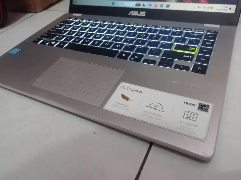 Laptop Asus e410ma SSD 512 gb