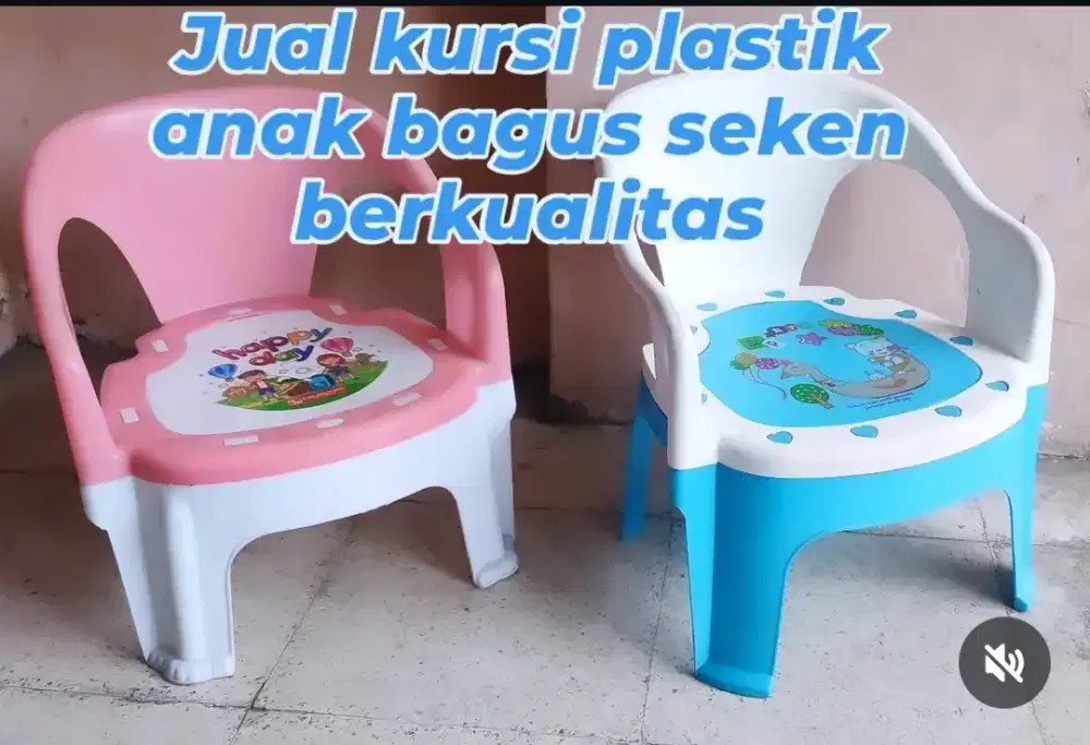 Kursi anak plastik seken bagus