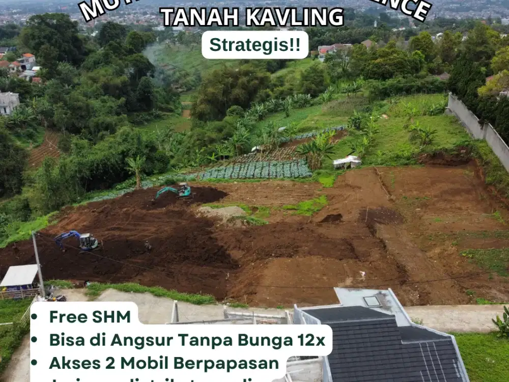 Diskon Biaya Administrasi Tengah Minggu! Kavling View Terbaik Mutiara Kolmas, Langsung Pemilik