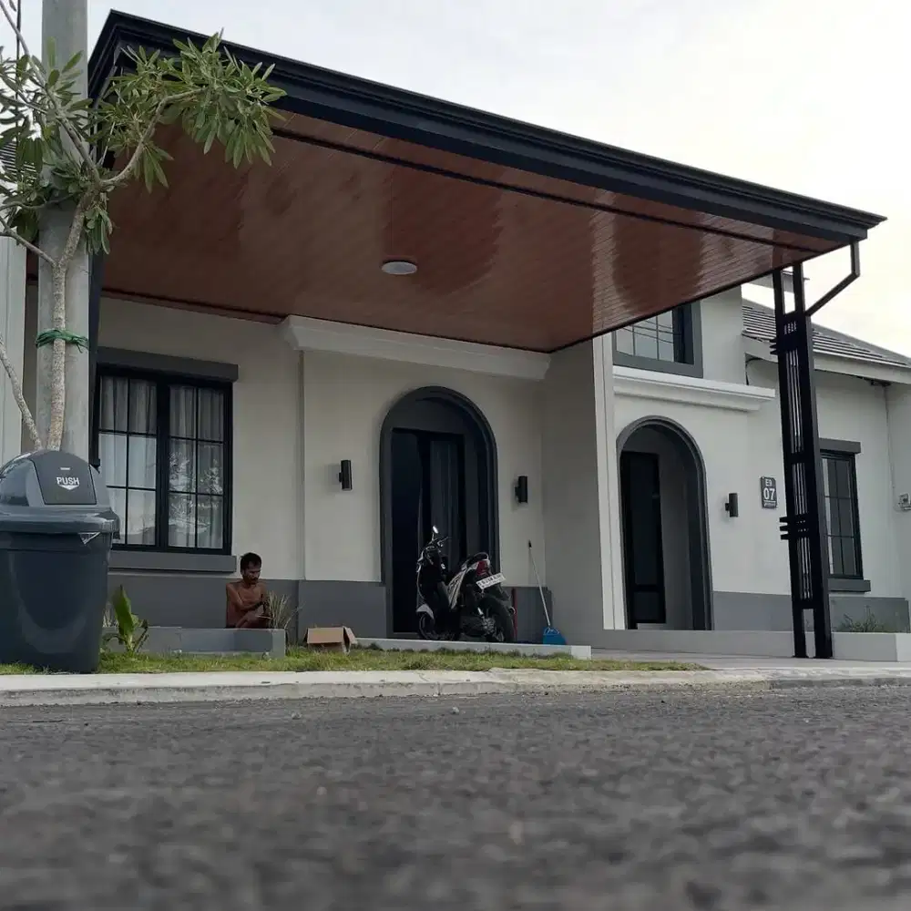 Atap alderond+ plafon pvc