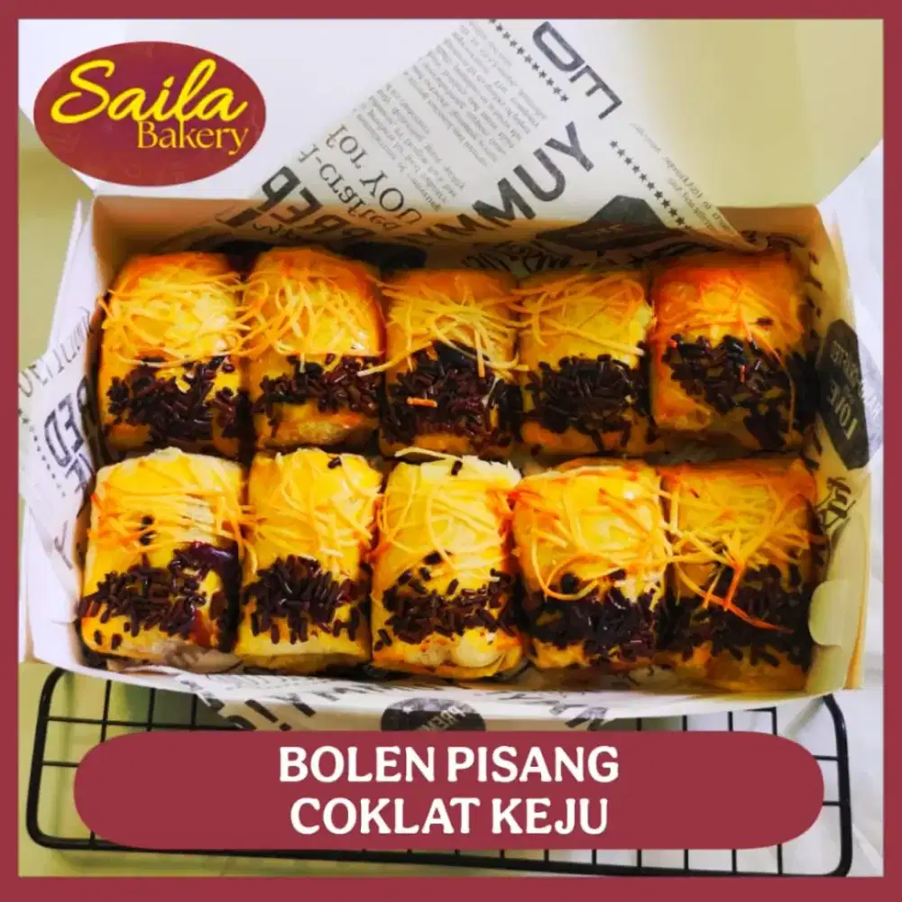 Bolen Pisang Coklat Keju Enak Banget – Cocok untuk Acara dan Oleh-Oleh