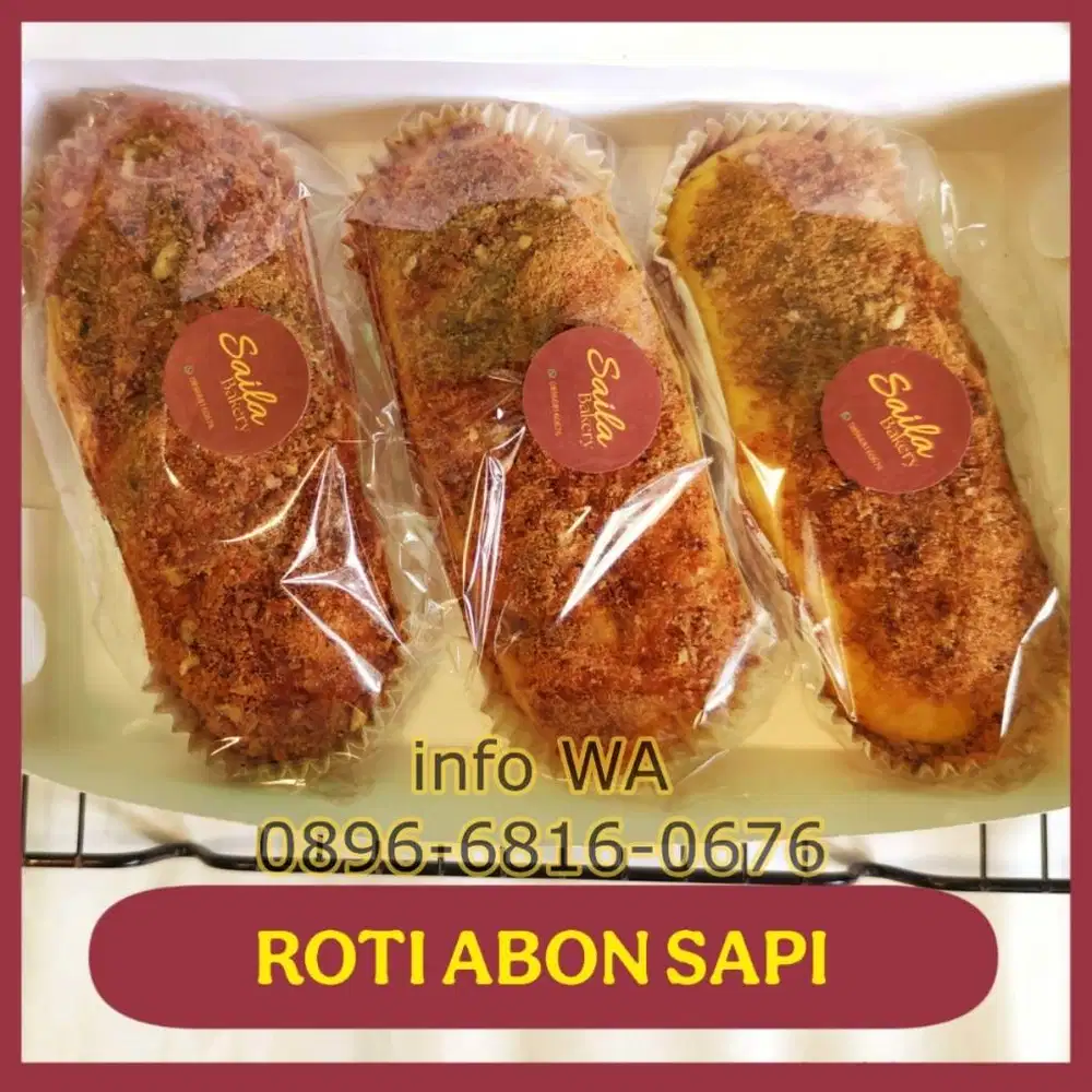 Roti Abon Sapi Enak Banget – Cocok untuk Acara dan Oleh-Oleh