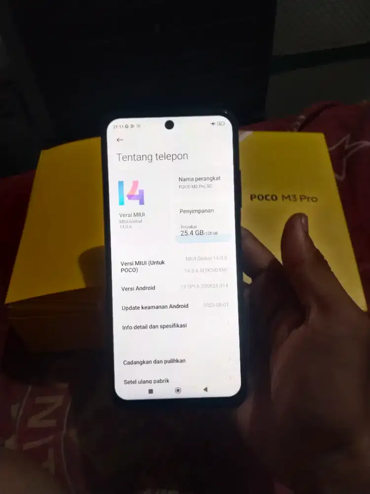 Poco M3 pro 5g 6/128