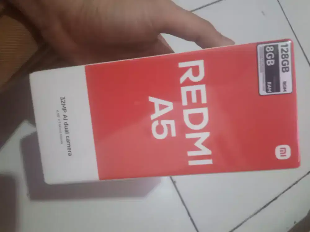 Redmi A5 ram 4/28 baru segel box..mahar 1.000 gotik