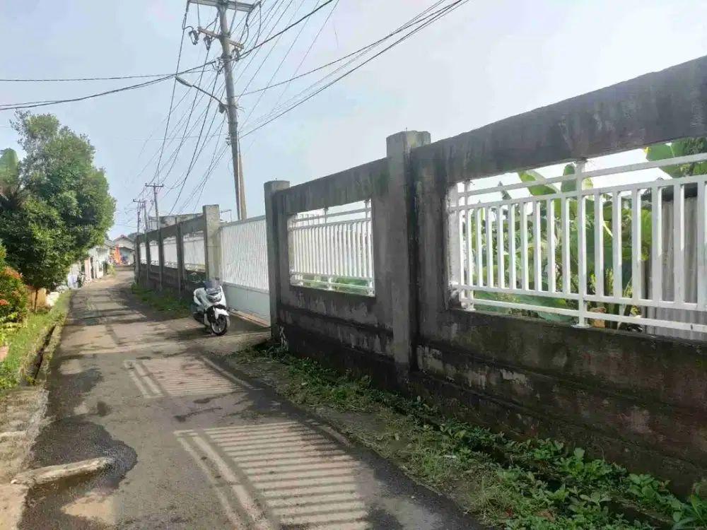 Tanah aktif cocok untuk kontrakan dan Cluster dengan pemandangan gunung salak