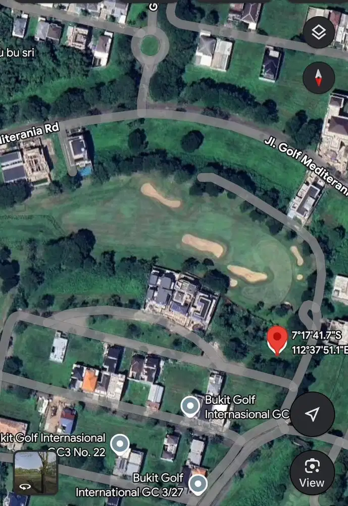 19JT/M2! DIJUAL KAVLING TANAH GOLF VIEW CITRALAND BUKIT GOLF GC MURAH