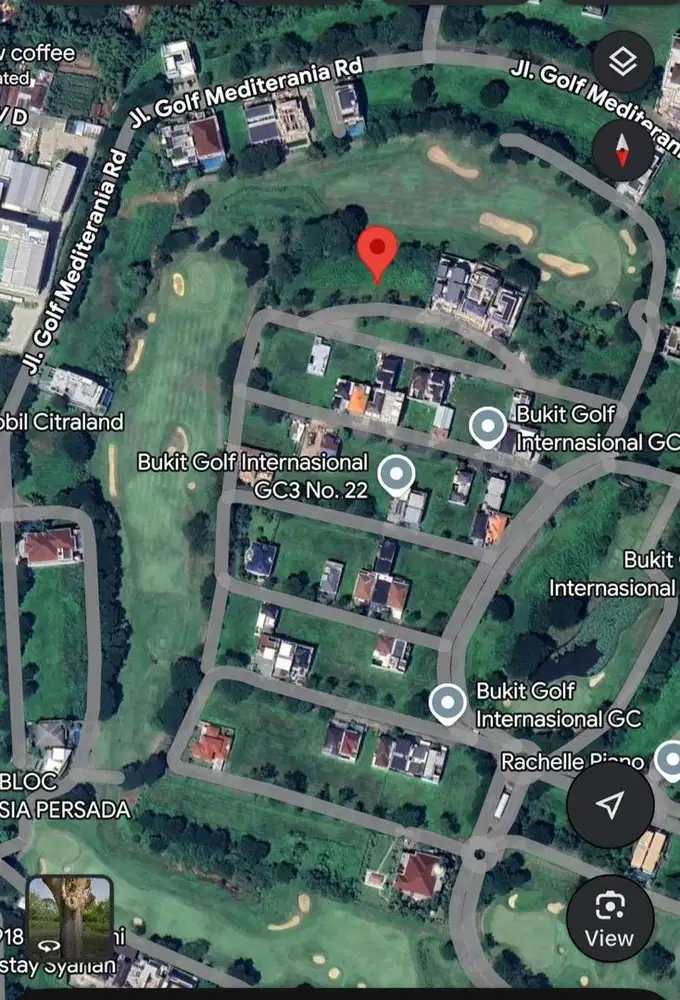 25JT/M2! DIJUAL KAVLING TANAH GOLF VIEW CITRALAND BUKIT GOLF INT GC 5
