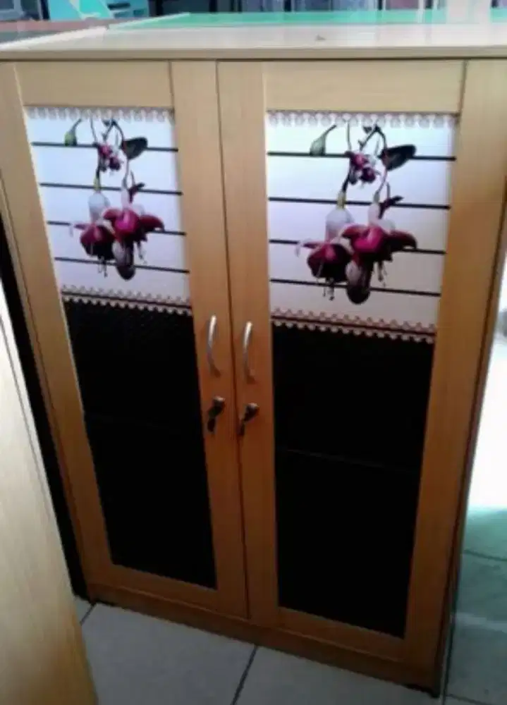 Lemari Pakaian Anak 2 Pintu Dalam Sap (Tanpa Hanger)