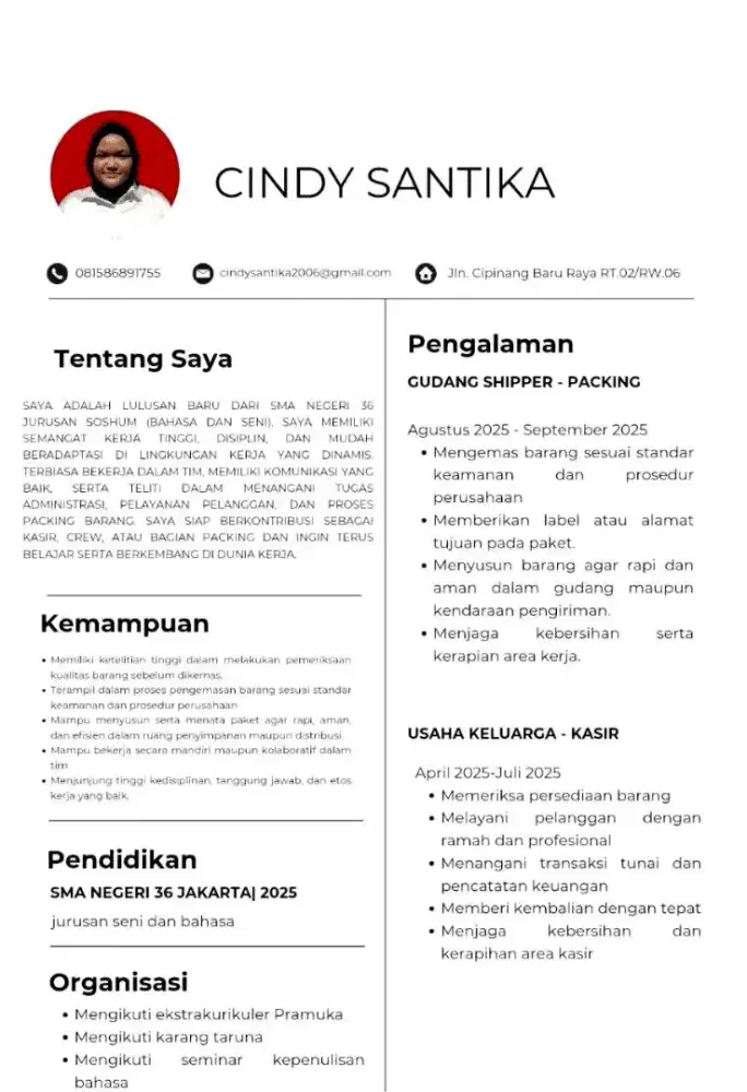 mencari pekerjaan apa saja