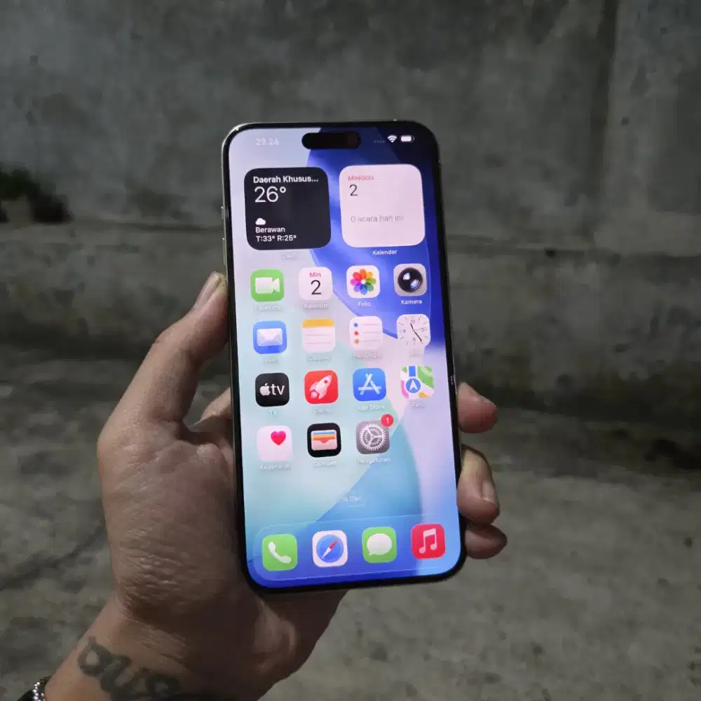 iPhone 15 Pro Max Resmi - 256Gb | Bh 85% | Bekas | Second | 2nd