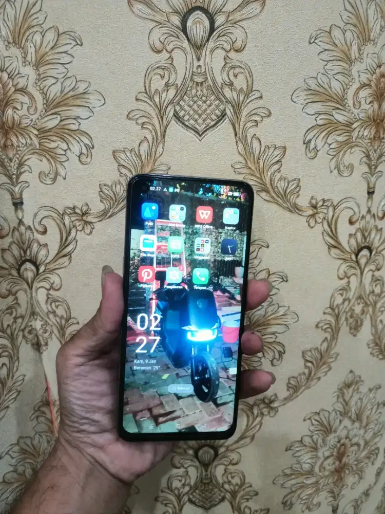 Oppo Reno 5 ram 8/128 minus finger print layar of batangan saja