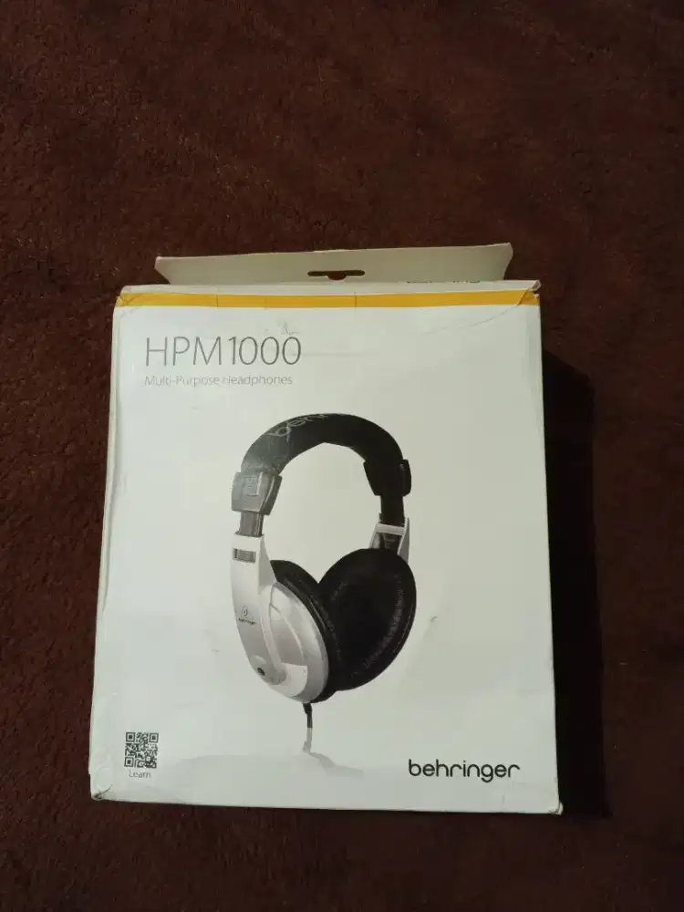 HEADPHONES BEHRINGER HPM 1000 SILVER HITAM