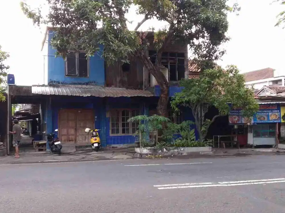 Jual Tanah dan Bangunan di Jalan Gambiran UH YG cocok utk Ruko dan  Usaha