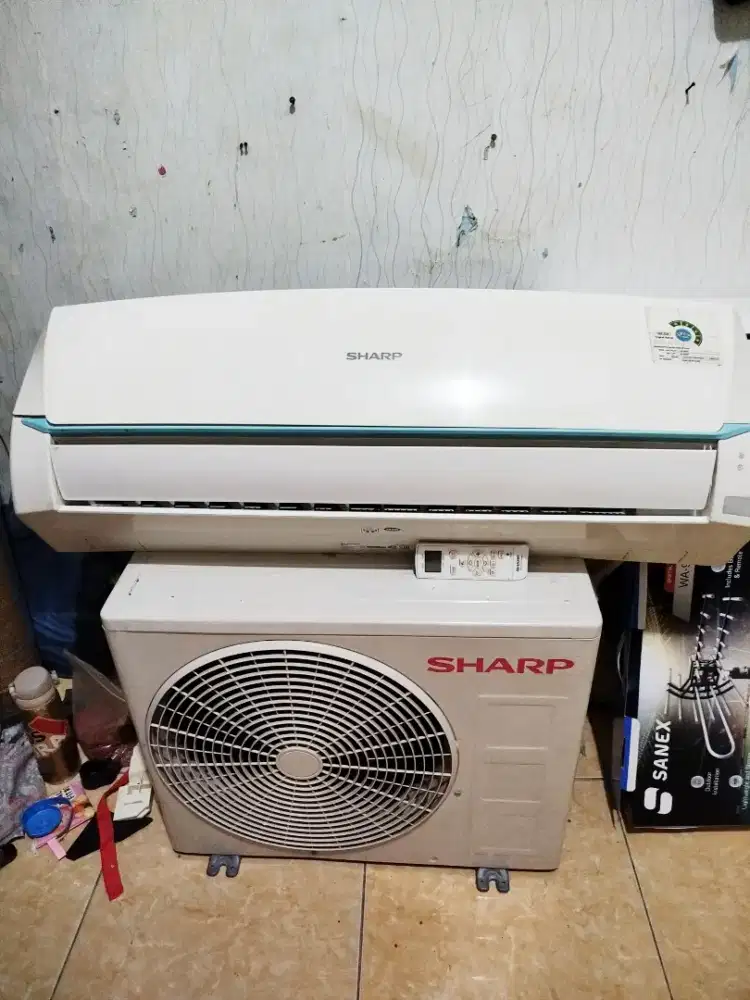 AC Sharp Thailand 1/2 PK ( setengah pk ) orisinil, + pasang