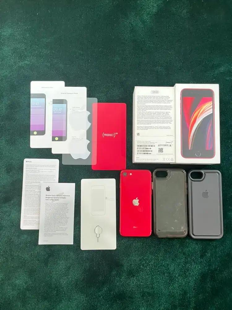 iPhone SE gen 2 (2020) 128gb RED EDITION (langka) resmi iBox