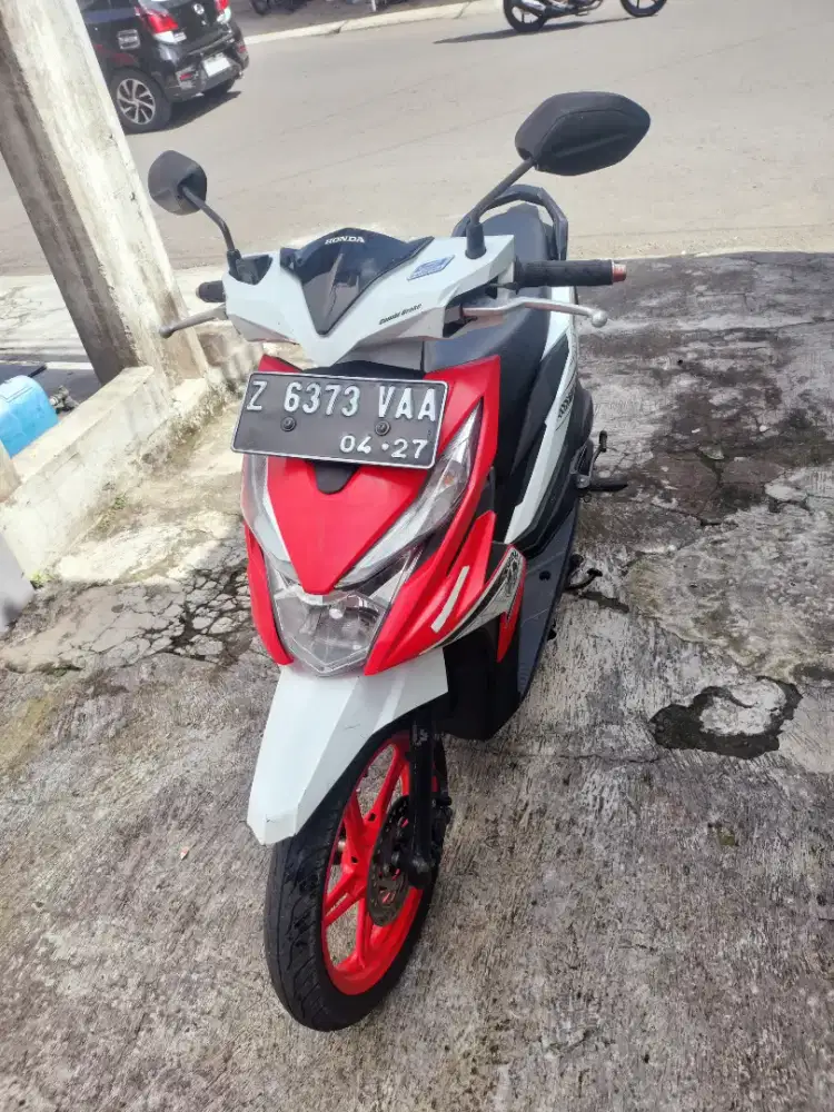 Beat eco 2017 plat pangandaran