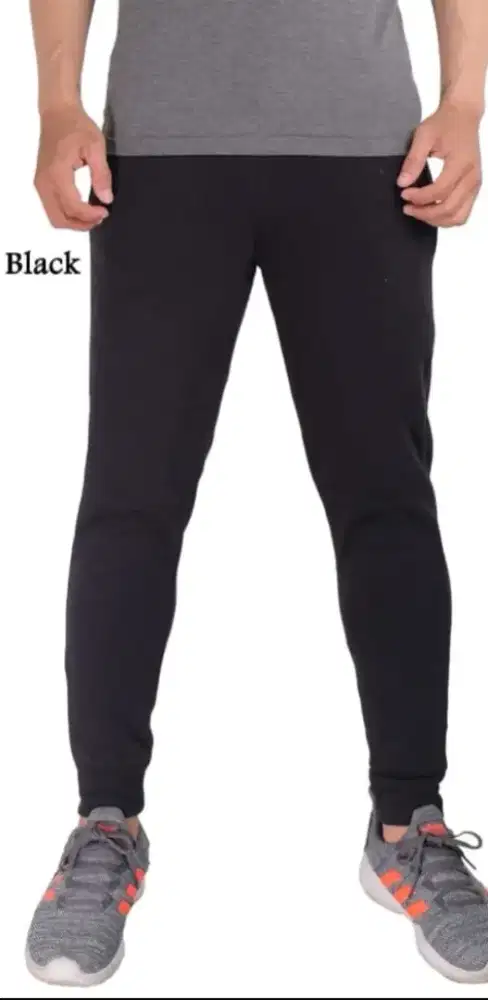 Celana jogger trening cowo cewe