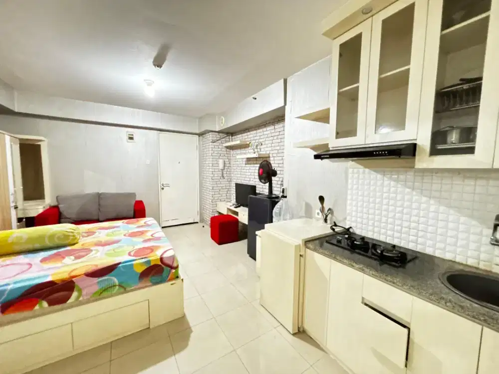 SEWA APARTEMEN BASURA TIPE STUDIO FURNISH DIATAS MALL