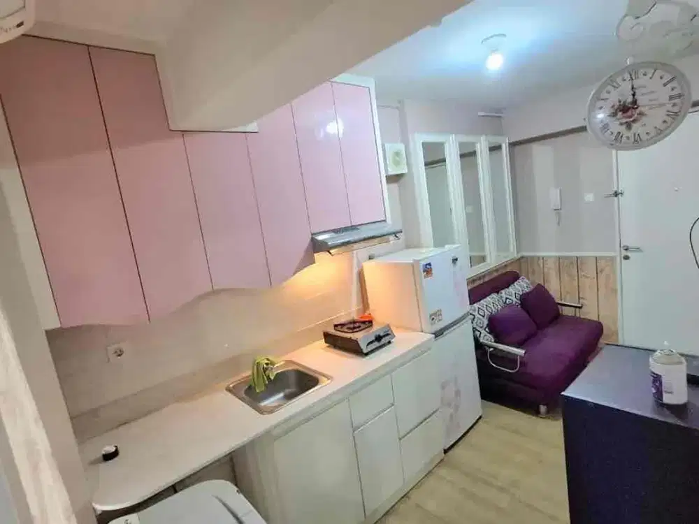 Dijual Murah 1BR Fullfurnished Tower Flamboyan Apartemen Bassura City
