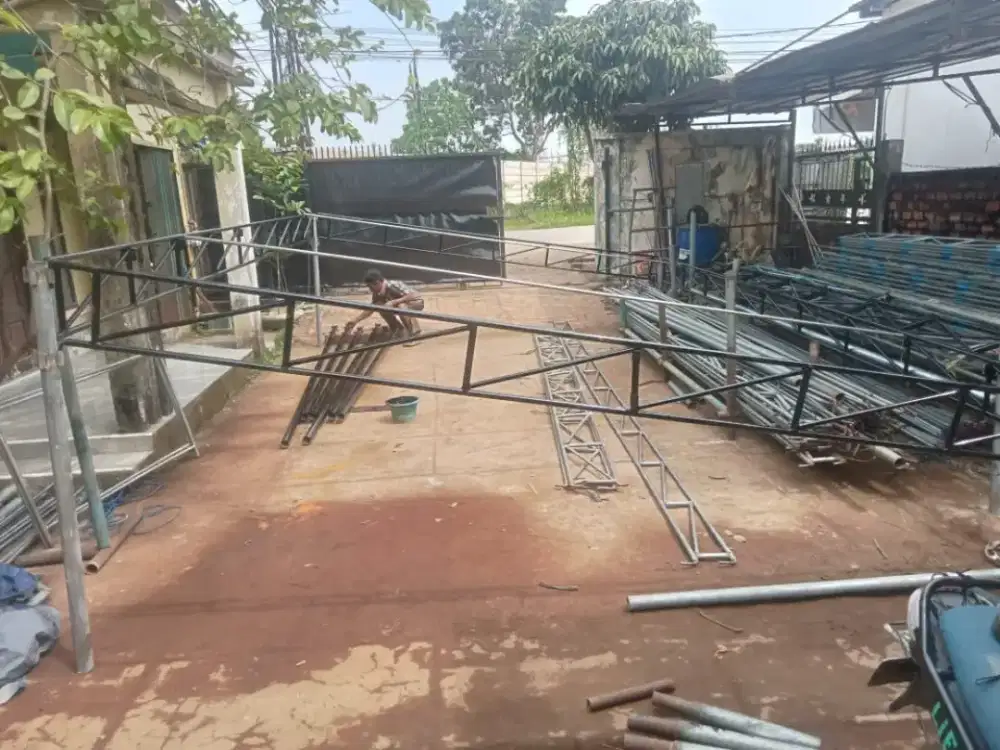 Jual dan pembuatan tenda,panggung pesta