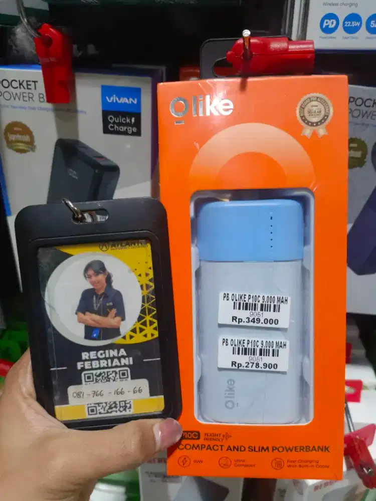 POWERBANK OLIKE P10C 9.000MAH | ATLANTIS DAHSYAT