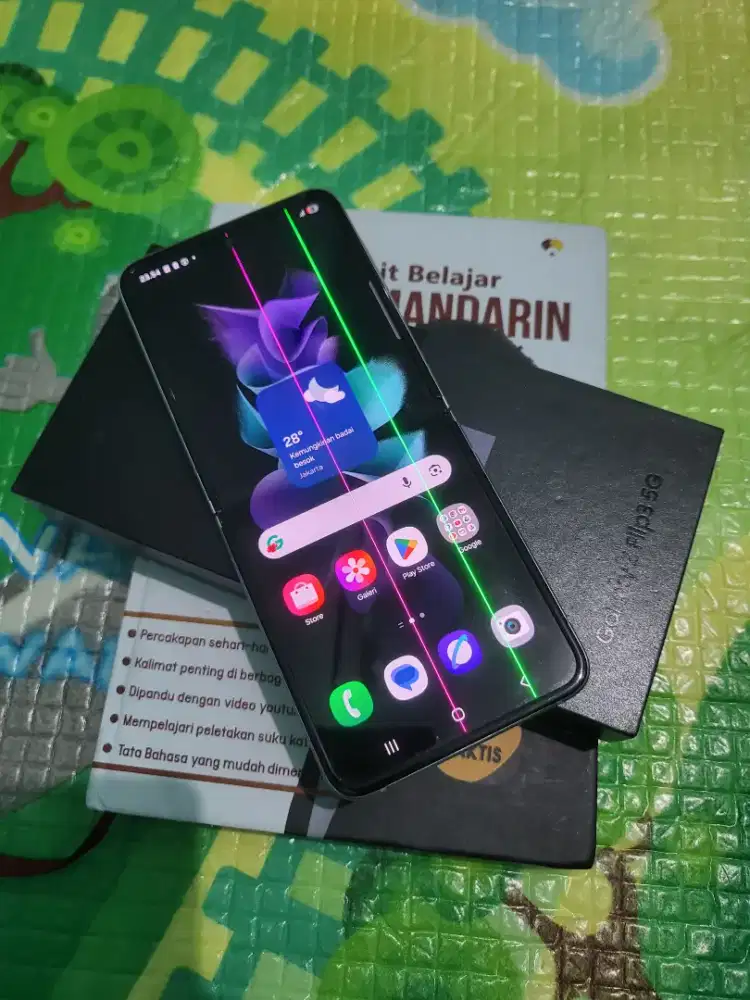 Samsung z flip 3 ram 8/256 sein